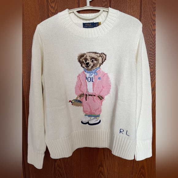 Polo Ralph Lauren Bear Sweater - Picture 1 of 11